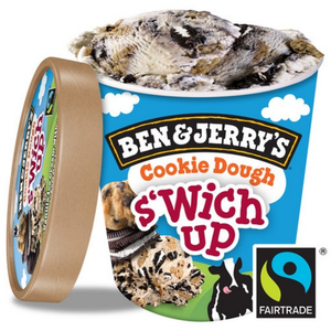 Ben & Jerrys Cookie Dough S'Wich Up