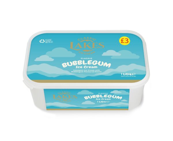 PM £3.00 Lakes Classic Bubblegum 1lt