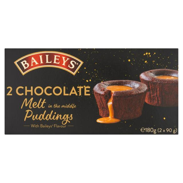 Baileys Chocolate Melt in the Middle Puddings