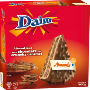 Almondy Daim Chocolate Cake