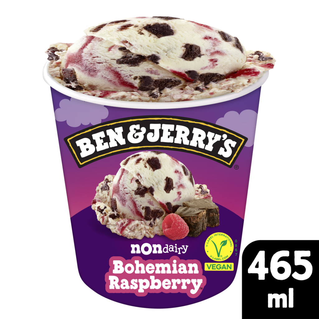 BEN & JERRY’SNON DAIRY Bohemian Raspberry