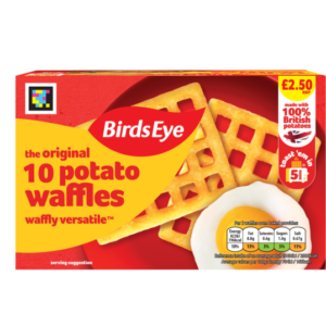 PM 2.50 Birds Eye Potato Waffles