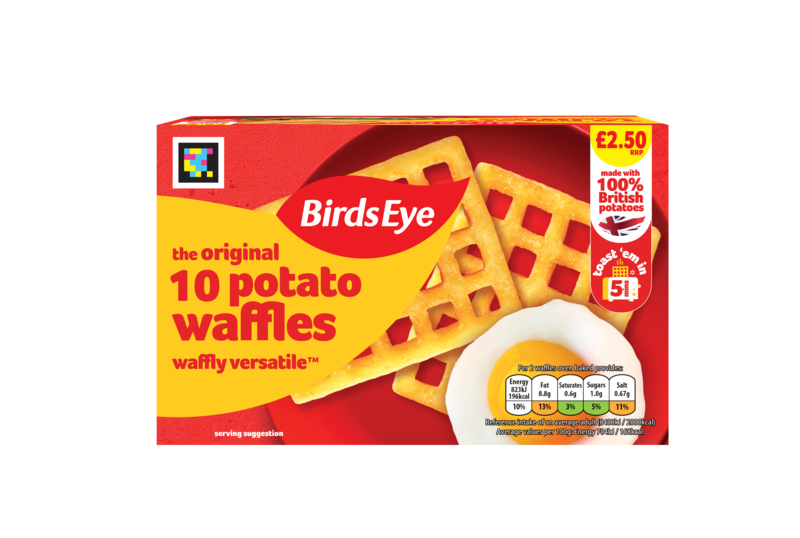 PM 2.50 Birds Eye Potato Waffles