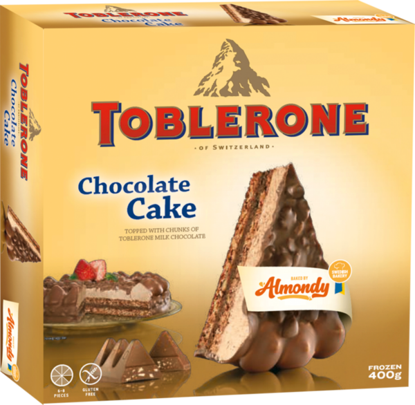 Almondy Toblerone Cake