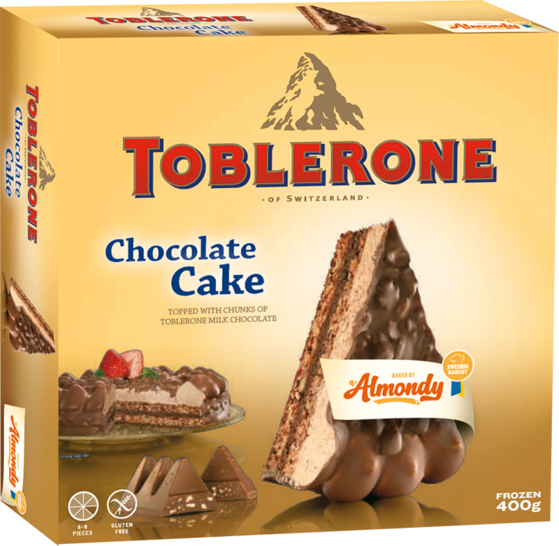 Almondy Toblerone Cake