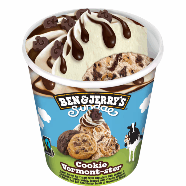 BEN & JERRY'S Sundae Cookie Vermon-ster