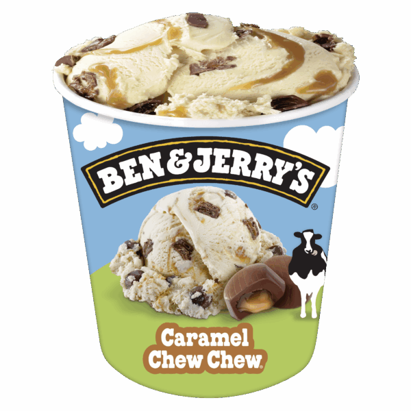 BEN & JERRY'S Caramel Chew Chew