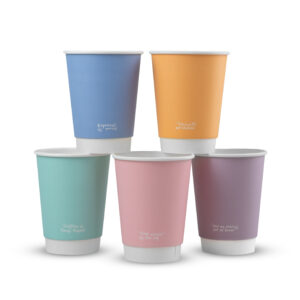 Vegware 12oz Feel Good Double Wall Hot Cup