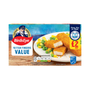 PM £2.00 Birds Eye 10 Value Fish Fingers