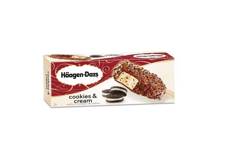 50348 Haagen Dazs Cookies & Cream Stick 80ml