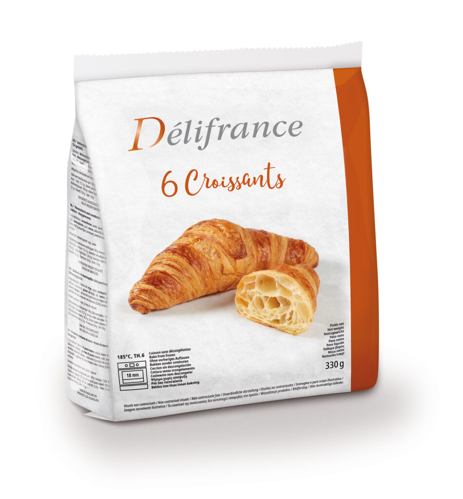 56222 Delifrance Butter Croissant 6pk