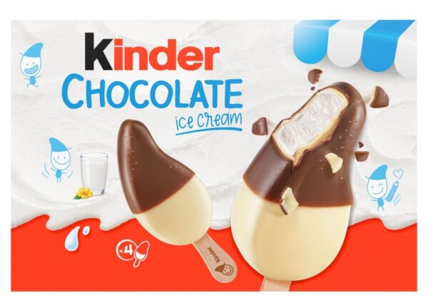 49534 Kinder Chocolate Stick Multipack 9x4x55ml