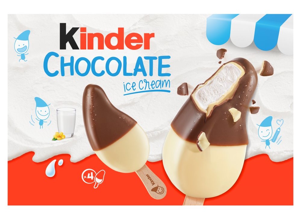49534 Kinder Chocolate Stick Multipack 9x4x55ml
