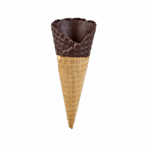 14882 Antonelli Medium Chocolate Dipped Waffle Cone 96