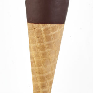 17951 Antonelli Torino Tall Chocolate Dipped Sgl Waffle Cone 160