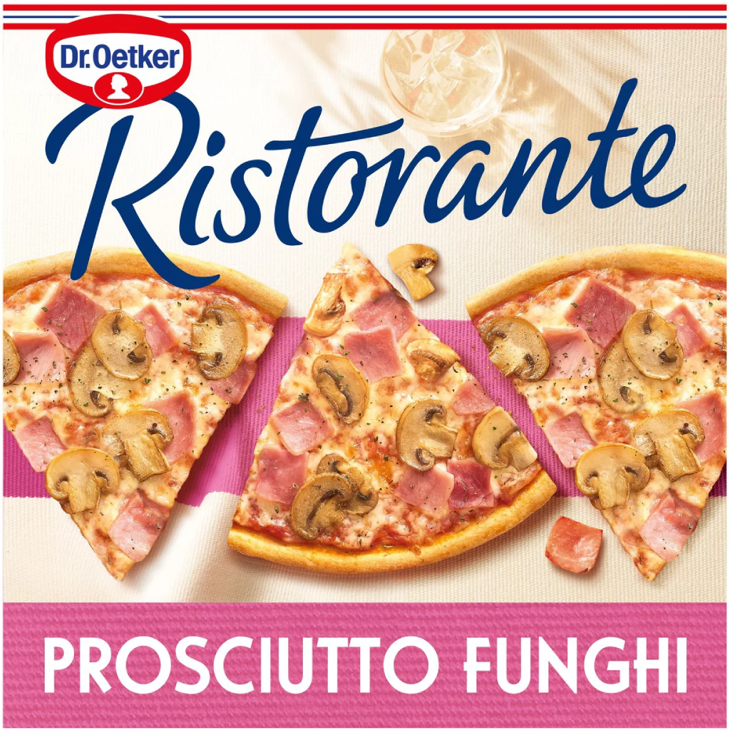 51694 Ristorante Prosciutto Funghi 350g