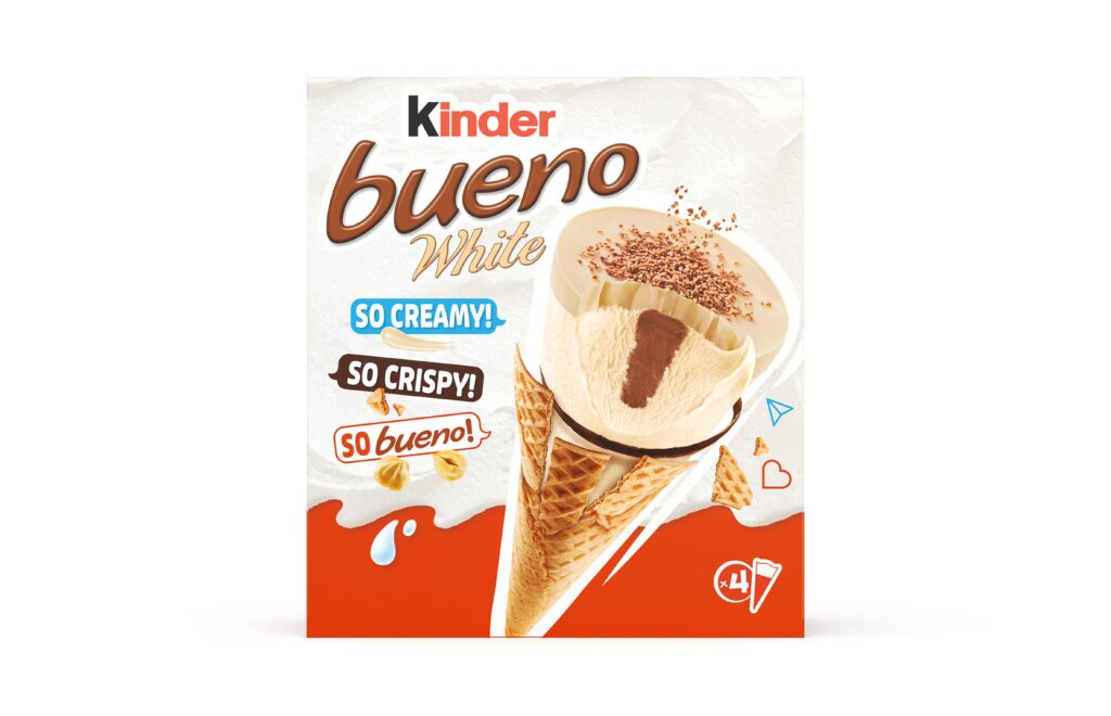 57184 4 pack Kinder Bueno White Multipack