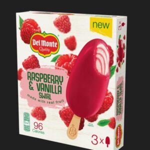 77987 Del Monte Raspberry & Vanilla 3pk