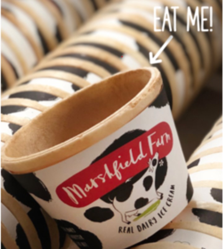 85686 Marshfield Edible Wafer Eco-Tubs 270