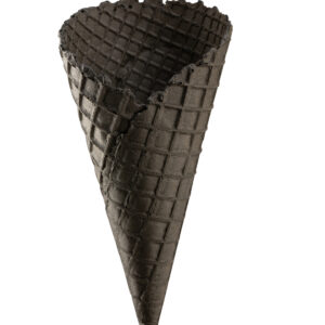 93725 Wafer Medium Black Waffle Cones 276