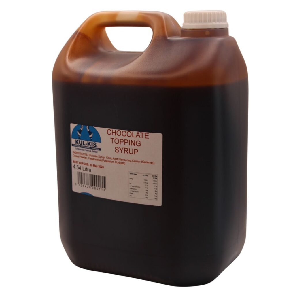 99320 4.5lt Kulkis Chocolate Topping Sauce