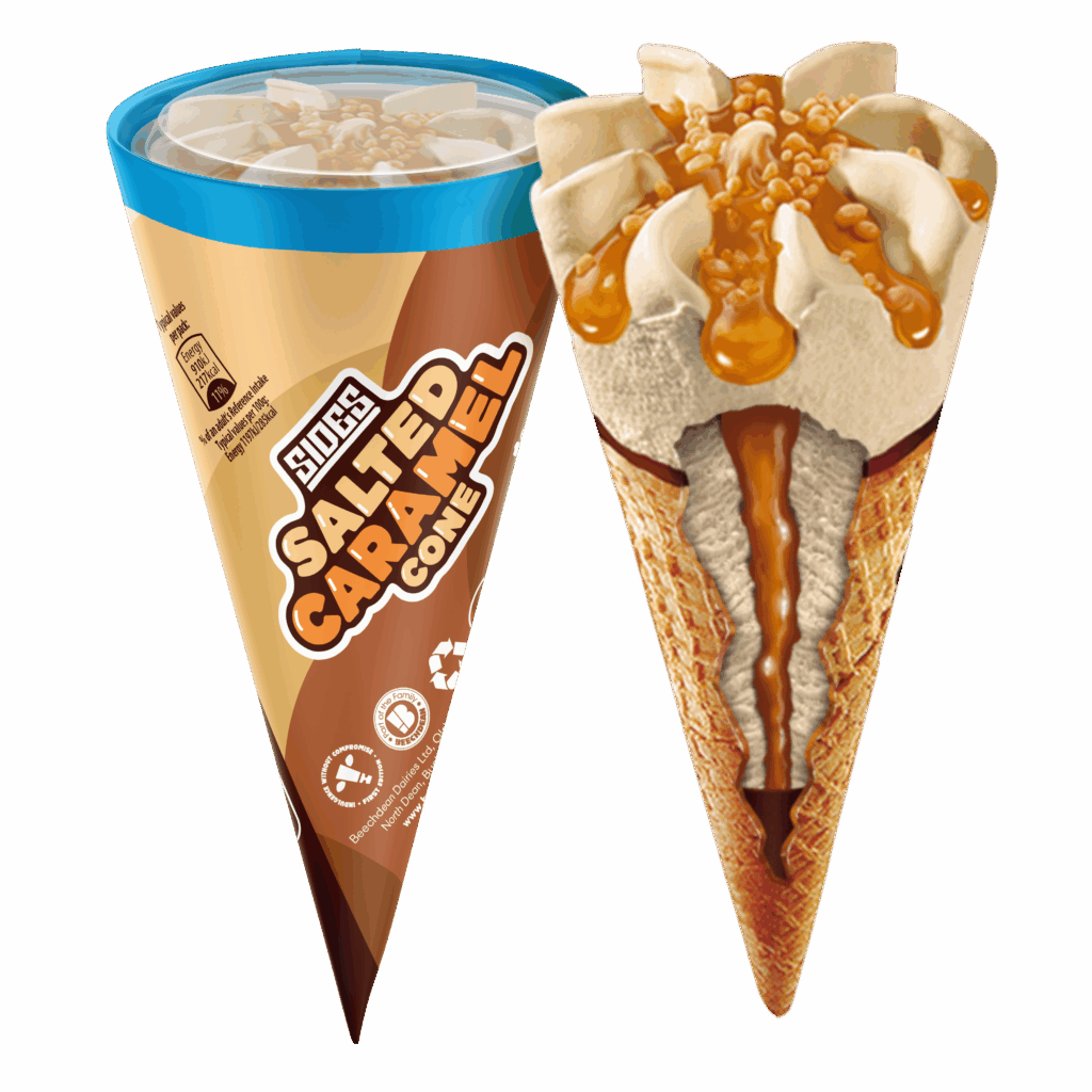 14504 Sides Salted Caramel Cone