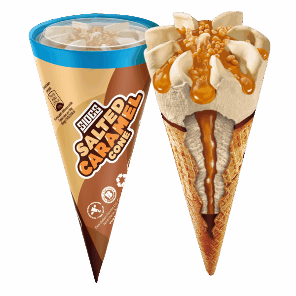 14504 Sides Salted Caramel Cone