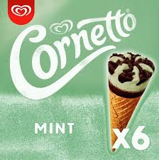 64137 6pk Cornetto Mint Multipack 6x90ml