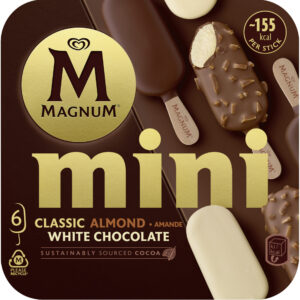 7907 6pk Magnum Mini Classic/ White/ Almond Multipack 6x55ml