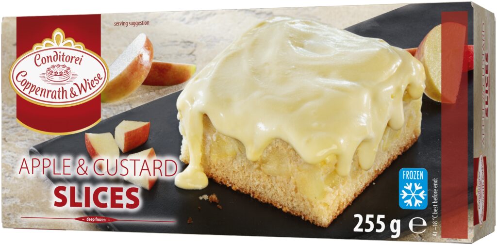 Consort Frozen Foods Coppenrath Wiese Apple Vanilla Custard Slice Twin Pack