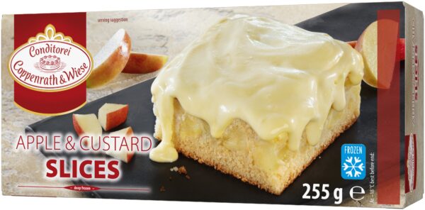 Consort Frozen Foods Coppenrath Wiese Apple Vanilla Custard Slice Twin Pack