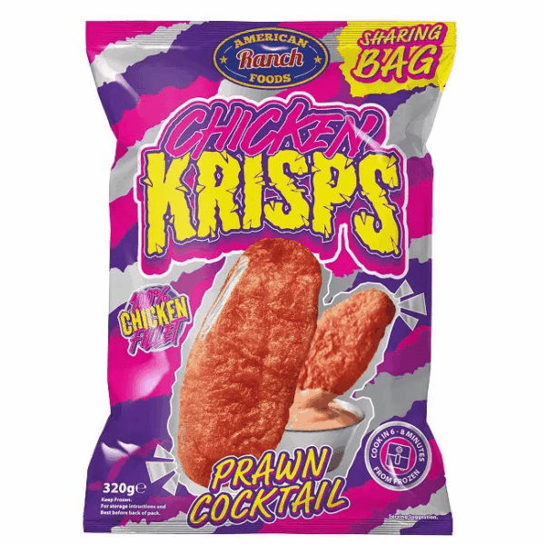 11337 American Ranch Prawn Cocktail Chicken Krisps CASE