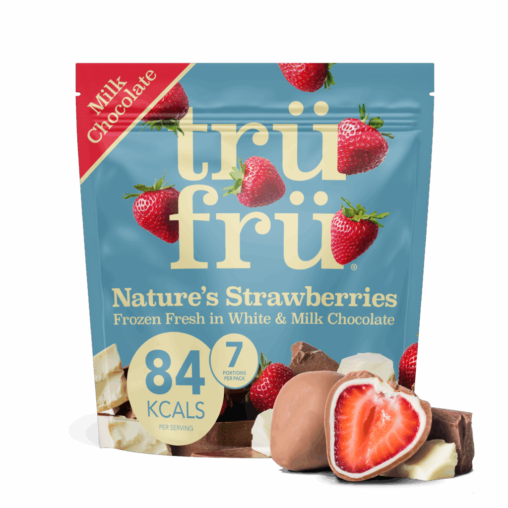 59112 TruFru Strawberries In White and Milk Chocolate