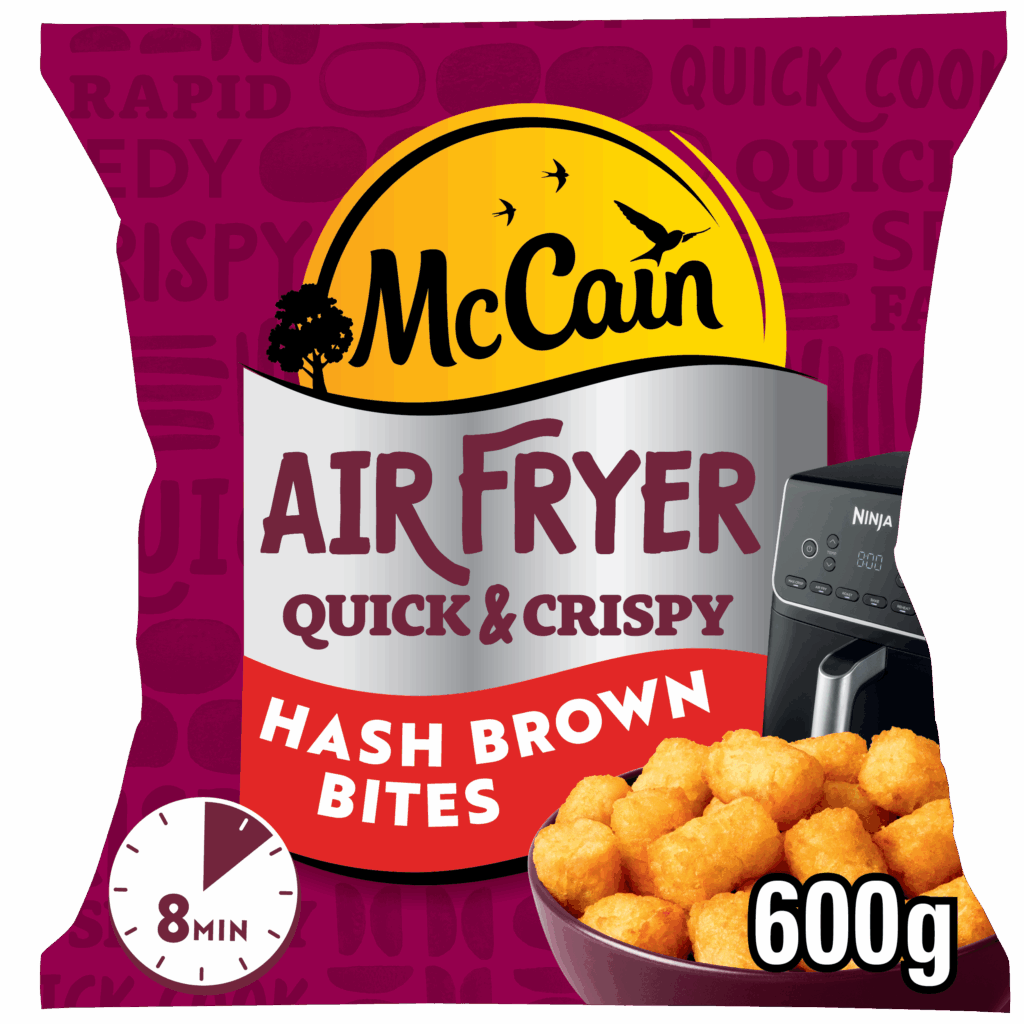 81479 McCain Air Fryer Hash Brown Bites CASE