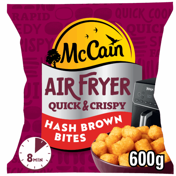 81479 McCain Air Fryer Hash Brown Bites CASE