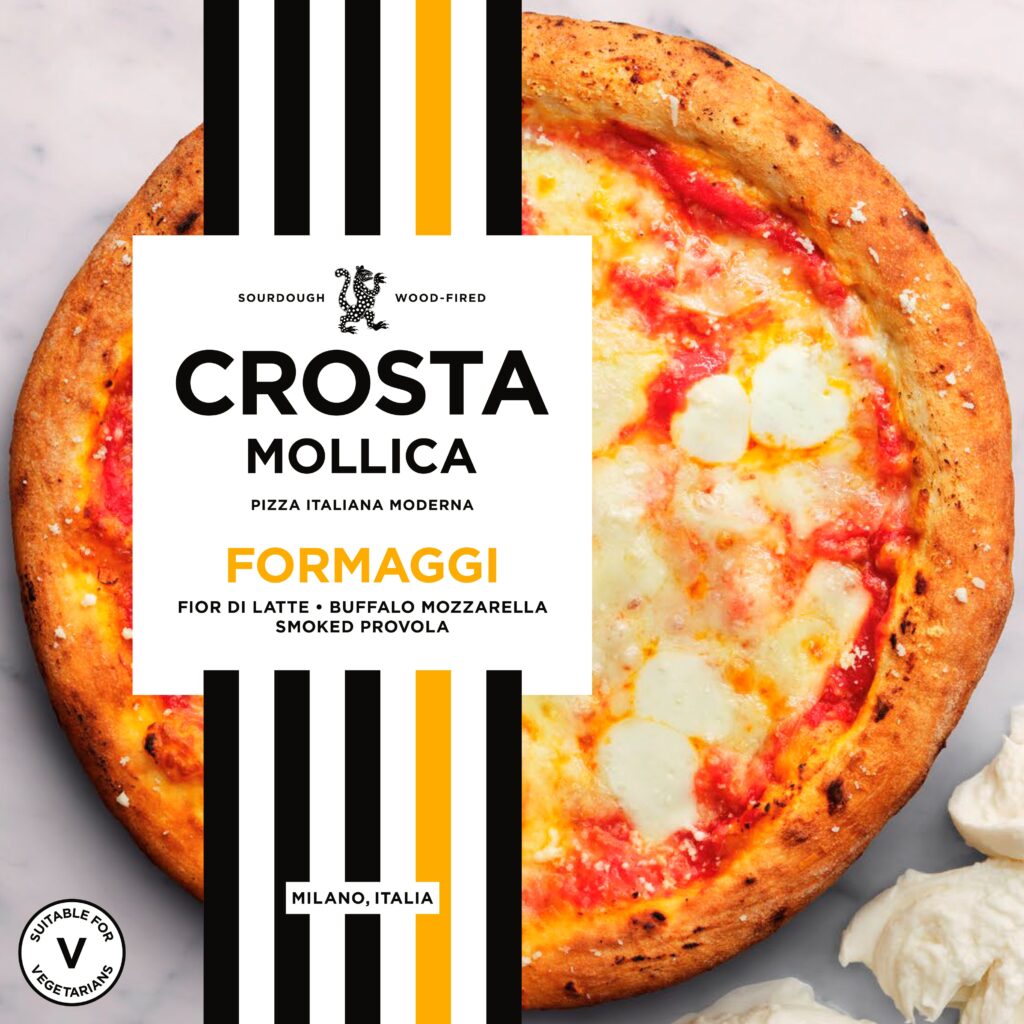 86957 Crosta Mollica Formaggi Pizza