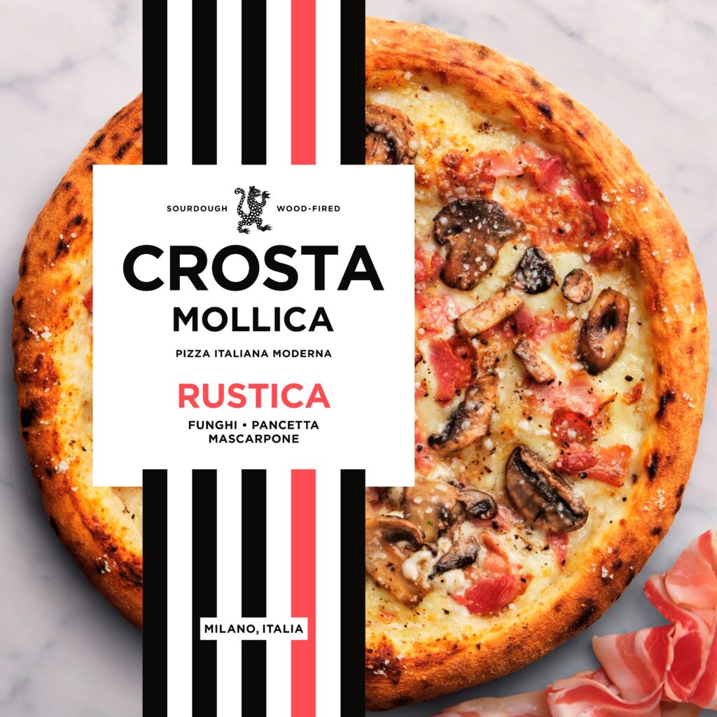 89786 Crosta Mollica Rustica Pizza