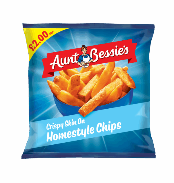 92697 PM 2.00 Aunt Bessies Straight Cut Home Style Chips