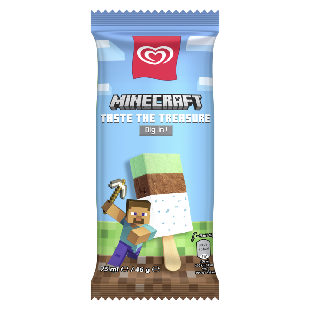 12018 Minecraft Ice Cream Stick