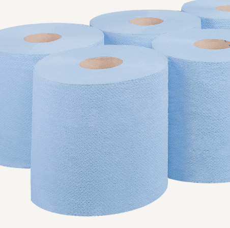 50778 Blue Roll 6pk 100m Rolls