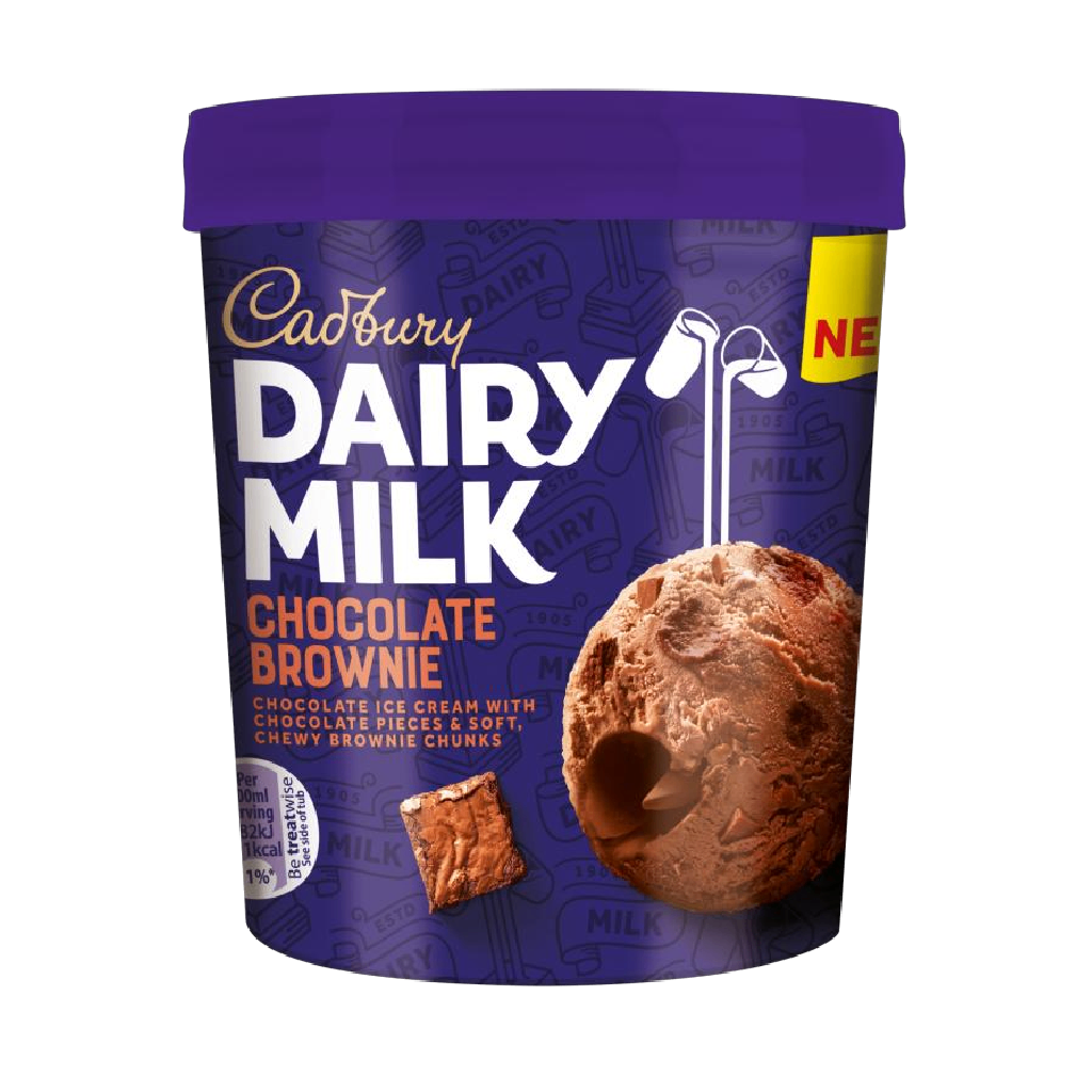 85585 Cadbury Dairy Milk Brownie TUB 425ml