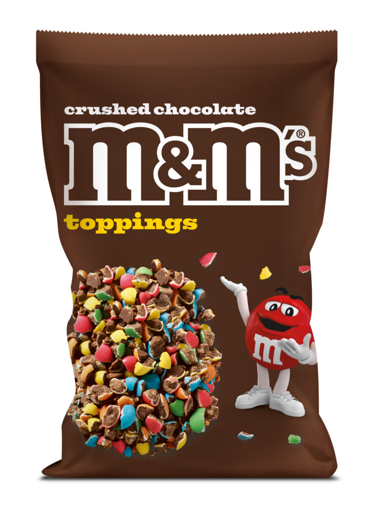 55292 Crushed M&M Chocolate Pieces Topping UNIT