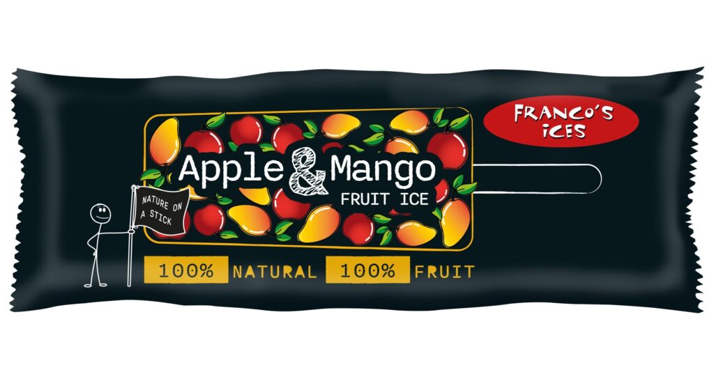 35564 Franco Apple and Mango Fruit Ice Lolly