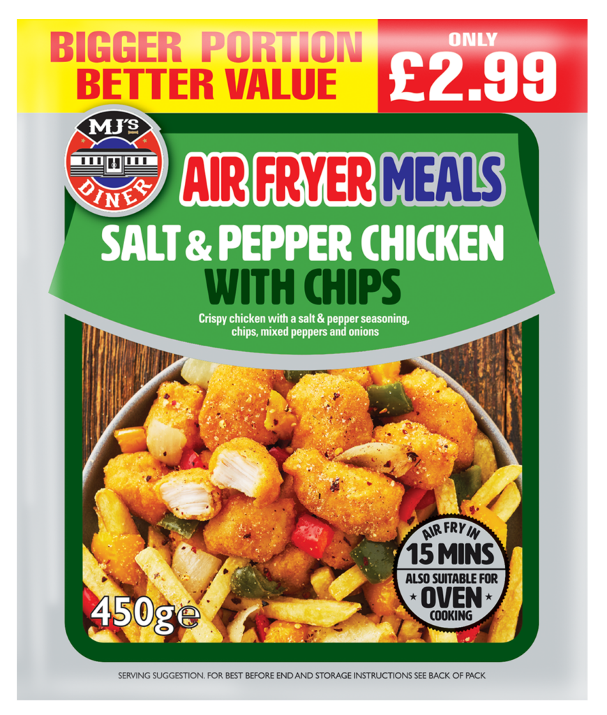 40443 PM 2.99 MJ Air Fry Salt and Pepper Chicken With Chips