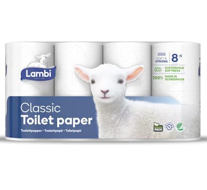 45318 Lambi 3ply Toilet Paper 5x8 40 Rolls