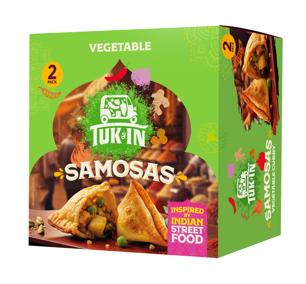 48193 Tuk In Foods Streetfood Vegetable Samosa 2x100g