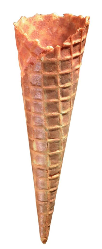 50532 Wafer Tall Plain Waffle Cone 325
