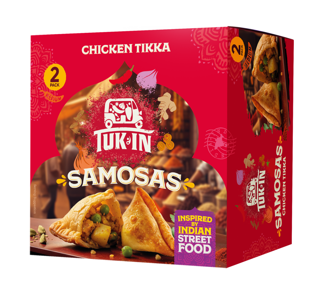 92290 Tuk In Streetfood Chicken Tikka Samosa 2x100g