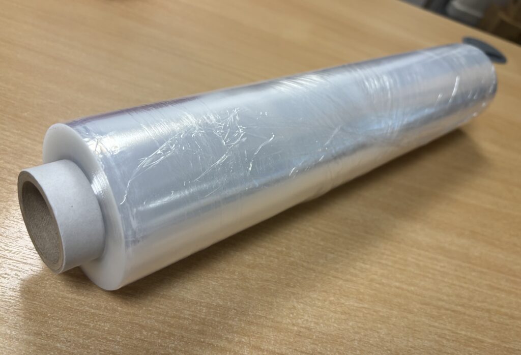 93749 Clear Pallet Wrap 40cm Width 6x Rolls NOT FOOD GRADE