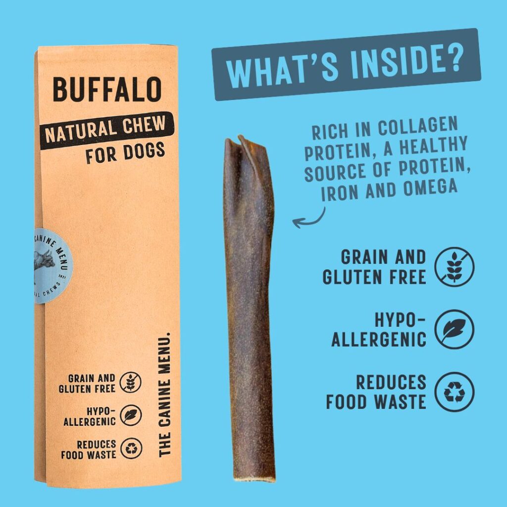 42015 Canine Menu DOG Buffalo Chews
